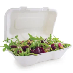 Boîte Repas en Bagasse Compostable - Lot de 200 - Vegware