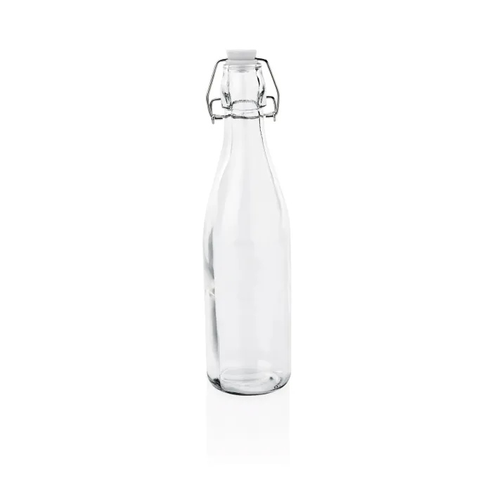 Bouteille à bouchon pivotant en Verre trempé H 265 mm Ø 70 mm - Lot de 4 - Was Germany