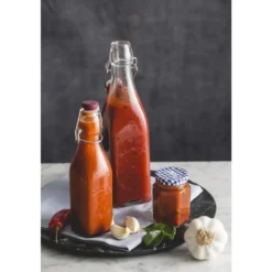 Bouteille d'eau en verre à fermeture mécanique Kilner - 250 ml