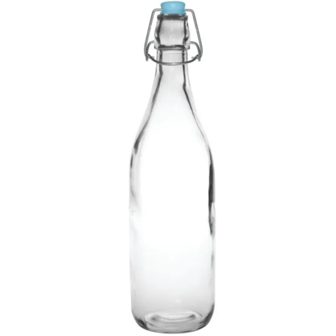 Bouteille d'Eau en Verre 1 L - Lot de 6 - Olympia