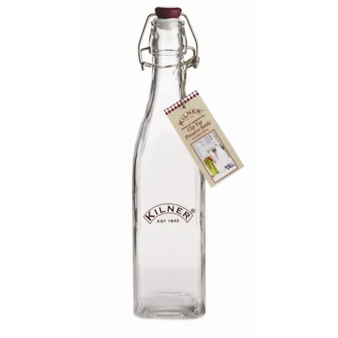 Bouteille d'Eau à Fermeture Mécanique 550 ml - Kilner