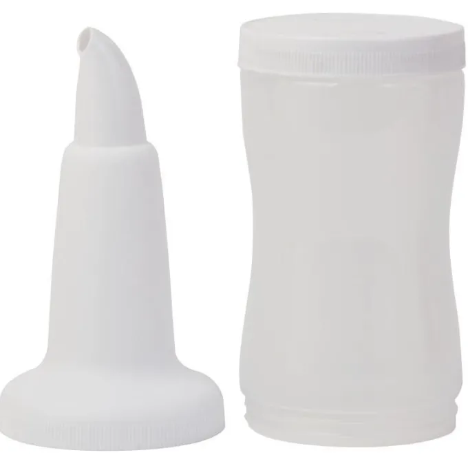 Bouteille verseuse de bar professionnelle 1,08 L - Blanche