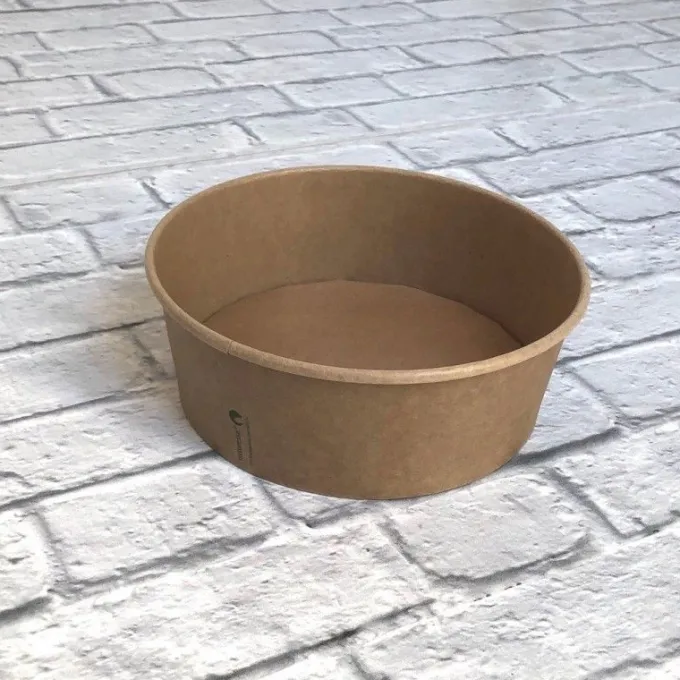 Bowl Couleur Bois 1200 ml - Lot de 40 - SDG