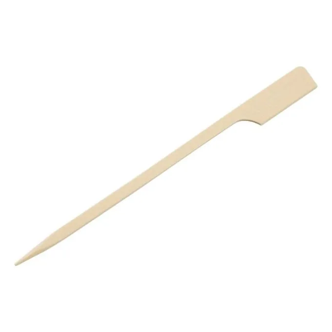 Brochette en Bambou 120 mm Lot de 100 - Fiesta Green