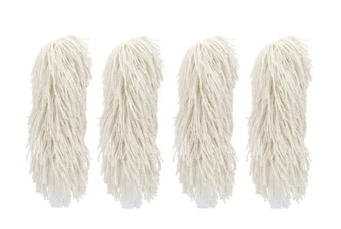 Brosses pour polisseur à verres - 2 pièces - Grand - Blanc - 235x55mm - Hendi