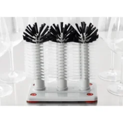 Brosse à Verre Tridell Professionnelle en Nylon et Ventouses - Jantex