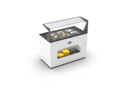 Buffet de Service Chaud Cuve en Verre - 1300x700 mm - SAYL
