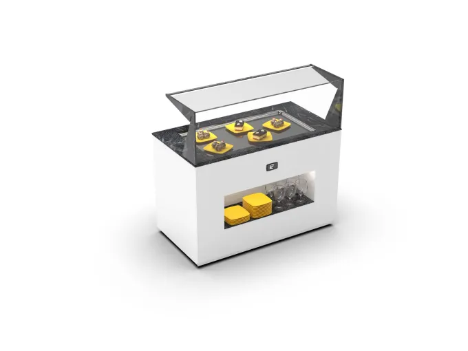 Buffet de Service Réfrigéré Cuve Froide - 1300x700 mm - SAYL