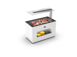 Buffet Réfrigéré avec Anti-Postillon - Froid Ventilé +2/+6ºC - L 1400 mm - Sayl