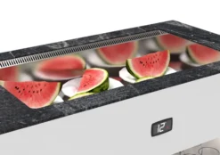 Buffet Réfrigéré avec Anti-Postillon - Froid Ventilé +2/+6ºC - L 1400 mm - Sayl