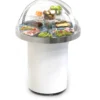 Buffet Réfrigéré Dôme Vision 360ºC et Libre Service - 950 x 750 x 1350 mm - SAYL