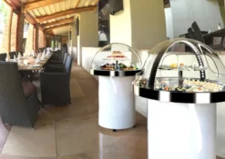 Buffet Réfrigéré Dôme Vision 360ºC et Libre Service - 950 x 750 x 1350 mm - SAYL