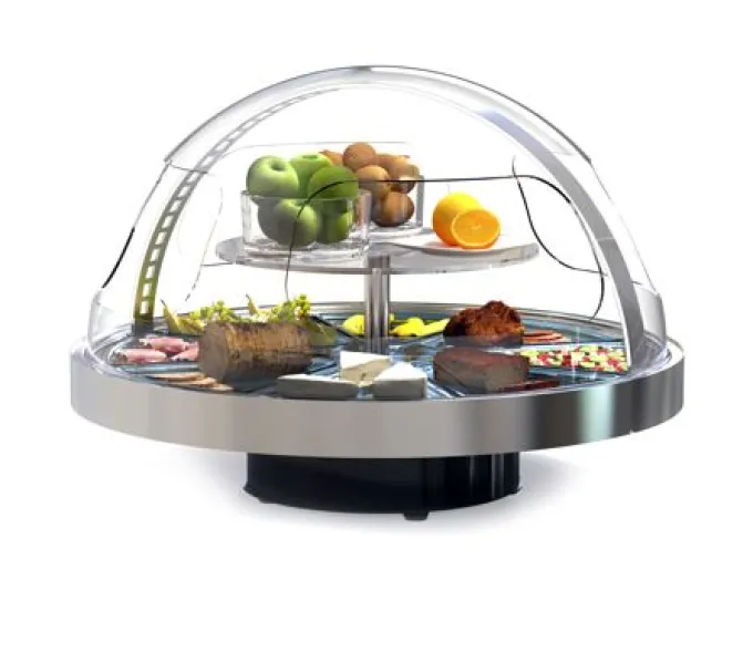 Buffet Réfrigéré Dôme Vision 360 Libre Service - 950x750 mm - SAYL