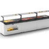 Buffet Réfrigéré Série self service Cuve Froide 150 mm - 1300X700X1285 mm - SAYL