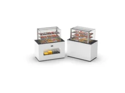 Buffet Réfrigéré Série Vision - avec Vitrine Supérieur Cuve Froid 150 mm - Sayl