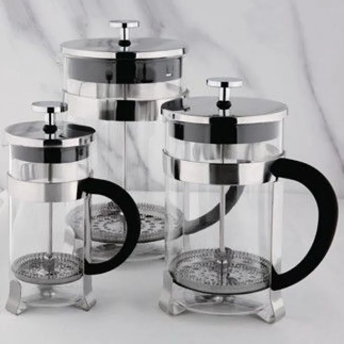 Cafetière à Piston en Acier Inoxydable 12 Tasses - Olympia