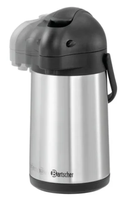 Cafetière thermos professionnelle à pompe en inox 1.9 L - Bartscher