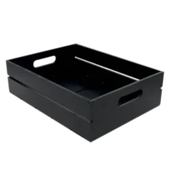 Cagette Bois Noire Pm Lot de 6 - Prolinea