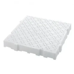 Caillebotis Blanc Clipsables Anti-Dérapant H 50 mm