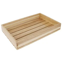 Caisse en Bois d'Hévéa pour Pain Fruits 50 mm - Olympia