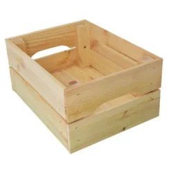 Caisse en Bois à Lattes - 31X23XH15 cm - Matériel CHR Pro