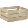 Caisse en Bois à Lattes - 46X25XH31 cm - Matériel CHR Pro