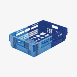 Caisse liaison froide bicolore 26 L - bleu/bleu - Gilac