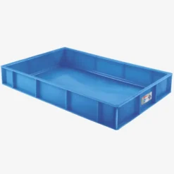 Caisse pleine Gilactiv® 600 x 400 x 90 mm 15 L - bleu - Gilac