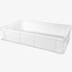 Caisse pleine 600 x 400 X 130 mm - blanc - Gilac