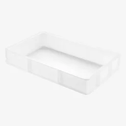 Caisse pleine 530 x 325 x 90 mm GN 1/1 - blanc - Gilac