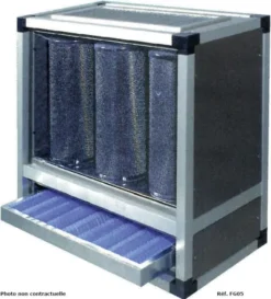 Caisson de Filtration des Graisses et des Odeurs - 9 Cylindres - AFI Collin Lucy