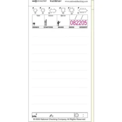 Carnets de commande autocopiants sans carbone WaitRpads (lot de 10)