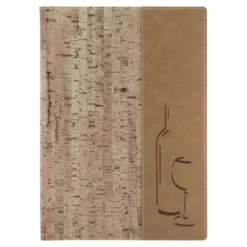 Carte des boissons de la gamme Design - A4 - 2 double inserts inclus (présente 8 pages A4) - Securit
