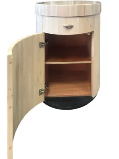 Case A Papiers Arrondi Pour Billot Cylindrique - MAP