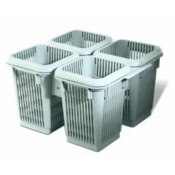 Casier à Couverts à Lave-vaisselle à Capot - 4 Cases - 600 x 500 - Nosem