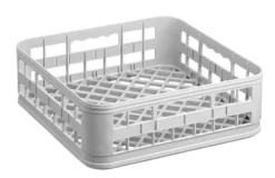 Casier de lavage à verres fond plat - 35cm x 35cm - Bartscher