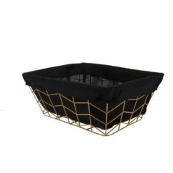 Casier Métal Ajouré Doublure Noire 33X28 Lot de 20 - Créapak