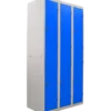 Casier Vestiaire Monobloc Acier 3 Colonnes 6 Cases - L 1200 mm