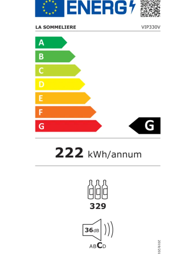 Cave de Vieillissement Multi-Zones VIP330V - 329 Bouteilles - La Sommelière