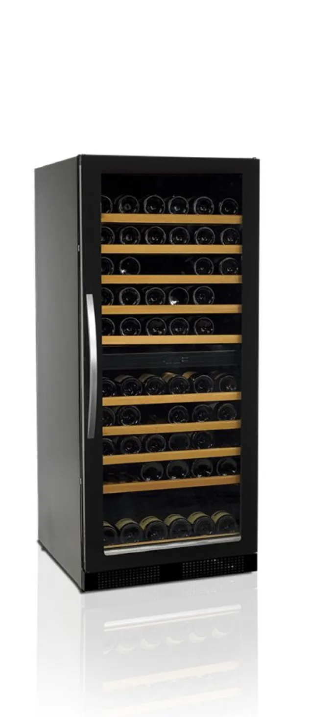 Cave à Vin Bi-Zone Professionnelle TFW300-2F pour 110 Bouteilles 750 ml - TEFCOLD