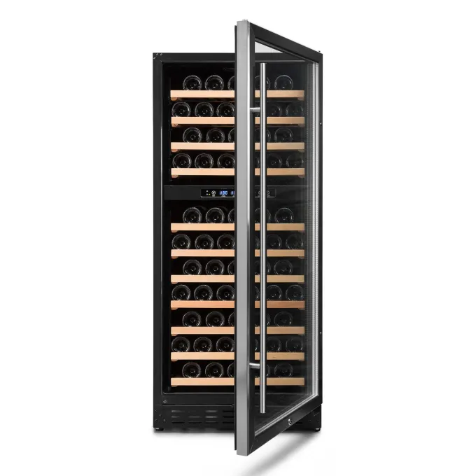 Cave à vin bouteilles CHR Inox 110 2T - Vinobox