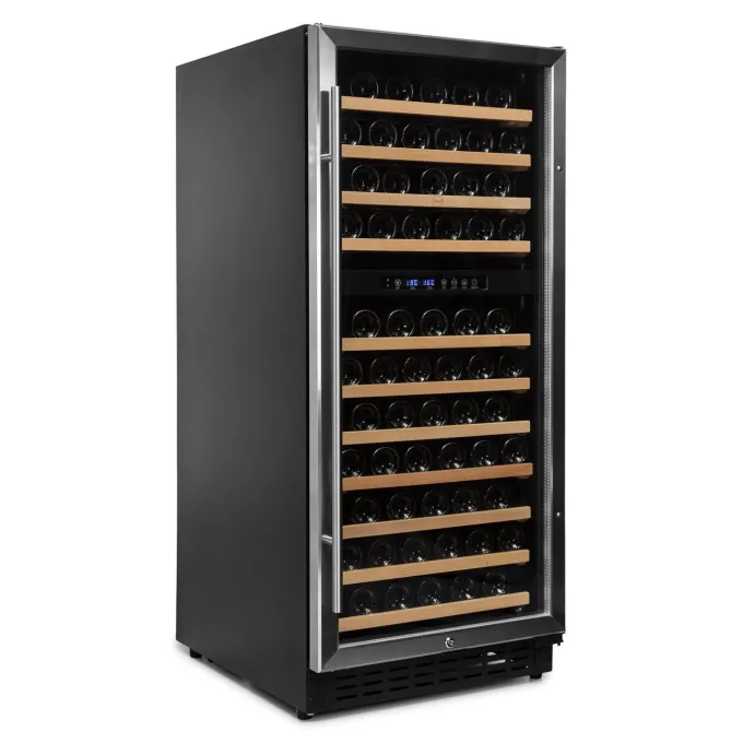 Cave à vin bouteilles CHR Inox 110 2T - Vinobox