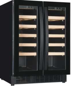 Cave à Vin 40 Bouteilles Double Zone - 100 L - Combisteel