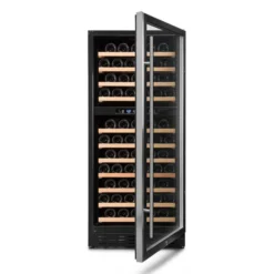 Cave à vin 40 bouteilles inox CHR 2T - Vinobox