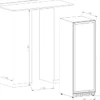Cave à vin 168 bouteilles Inox CHR 1T - VINOBOX