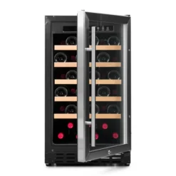 Cave à vin 40 bouteilles Inox CHR 1T - Vinobox