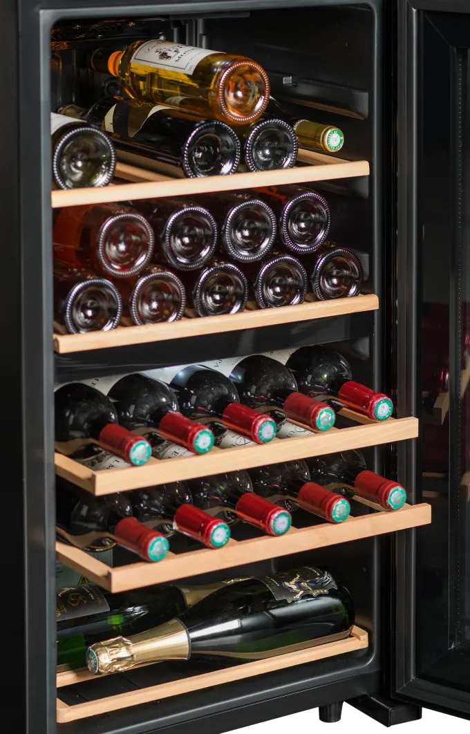 Cave à vin de Service SLS32DZBLACK Double Zone - 32 Bouteilles - La Sommelière