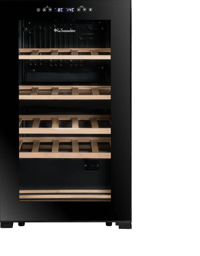 Cave à vin de Service SLS32DZBLACK Double Zone - 32 Bouteilles - La Sommelière