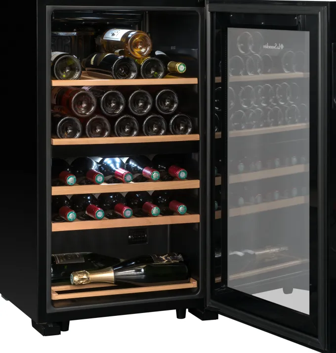 Cave à vin de Service SLS32DZBLACK Double Zone - 32 Bouteilles - La Sommelière
