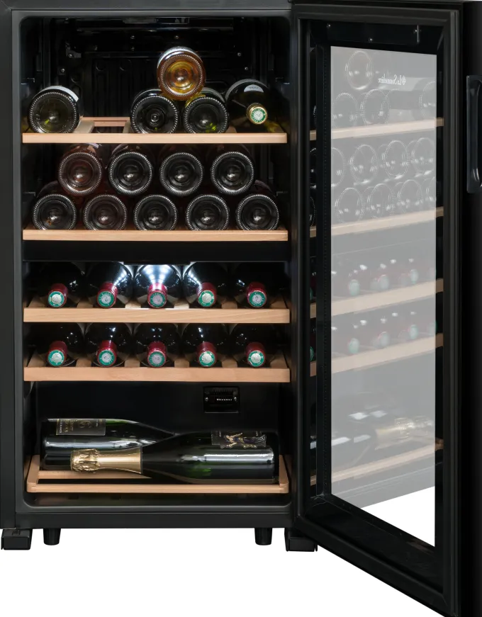 Cave à vin de Service SLS32DZBLACK Double Zone - 32 Bouteilles - La Sommelière
